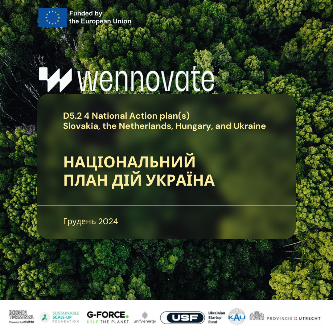 WEnnovate. Національний план дій. Україна
